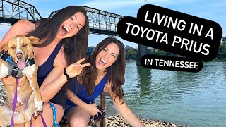 Living in a Car: Tennessee, BFF’s & Camper steals the show!  Fulltime in a Toyota Prius