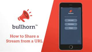 How to Share an Audio Stream using Bullhorn screenshot 5