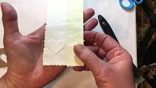Journal on a Budget Starting From Scratch, Video 16, DIY Dry Embossing Tutorial :)