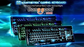 Геймерская клавиатура для ПК : MantisTek - ПОСЫЛКИ из КИТАЯ : магазин Banggood