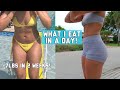 WHAT I EAT IN A DAY | mini glute activation workout | Celamarr