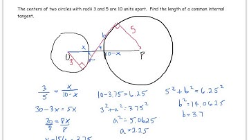 10.5 Common Internal Tangent