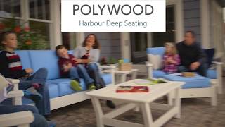 POLYWOOD® Harbour 6-Piece Outdoor Living Set - PWS251-2