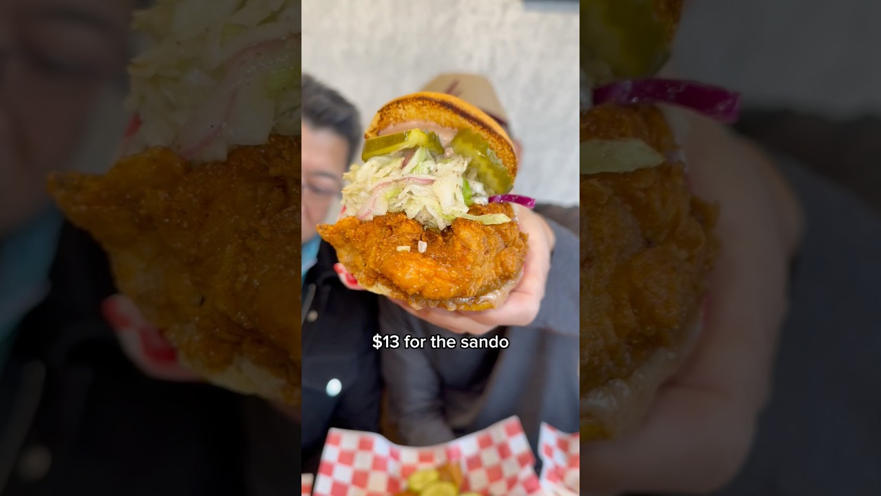 Rating a Chicken Sandwich at Wooboi Chicken in Herndon, VA