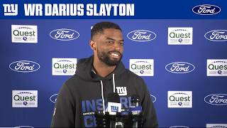 Darius Slayton: ‘There’s a lot of really good football players in our room’ | New York Giants