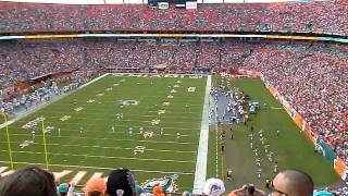 Zombie Nation getting played @ Browns @ Dolphins game screenshot 2