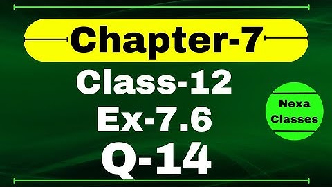 Class 12 Ex 7.6 Q14 Math | Chapter7 Class12 Math | Integration | Ex 7.6 Q14 Class 12 Math