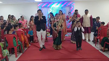 Poonam's Baby shower...Kuni yenar ga SONG... Mumbai Pune Mumbai 3...