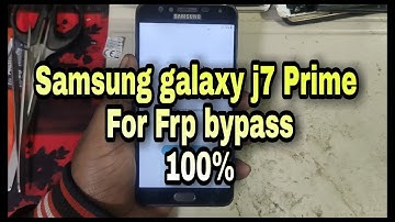 How to bypass Frp/Google Account Lock Samsung galaxy On7 Prime SM-G610f 100%