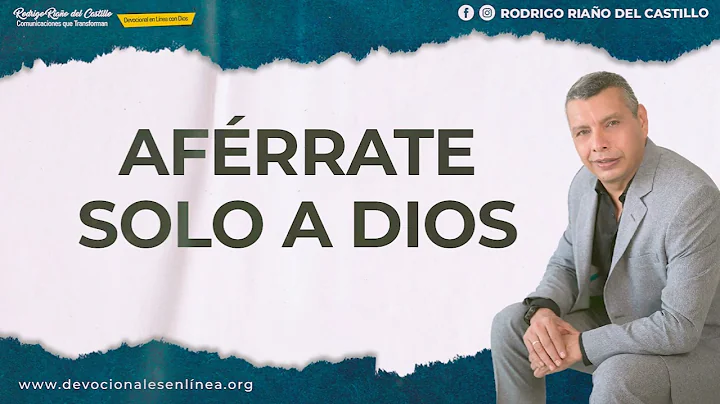 AFRRATE SOLO A DIOS  Lunes/16/Mayo/20...  En Lnea ...