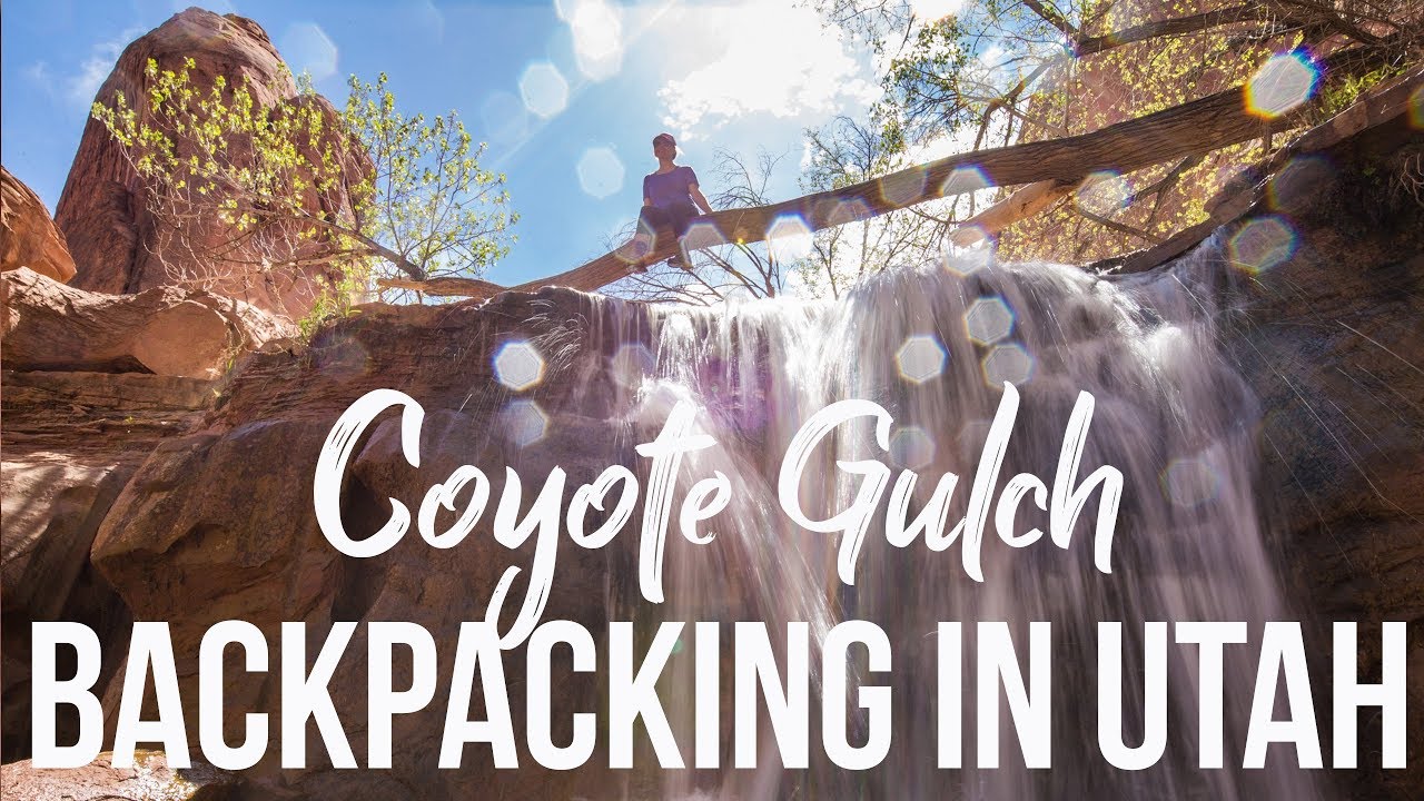 Coyote Gulch Backpacking Trip I Adventure Travel Vlog