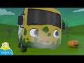 WOW! Buster Plays In Halloween Slime! | Go Buster! | Bus Cartoons for Kids! | Funny Videos & Songs