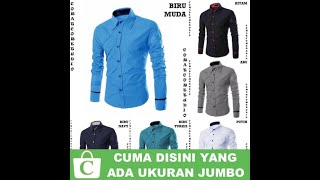 11 Warna Model Kemeja Pria Hem Cowok Lengan Panjang Polos Paling Trending Sekarang Terbaru screenshot 1
