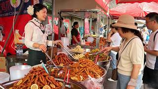 Real Chongqing Street Food! 50+ Spicy Chinese Snacks and Local Specialties