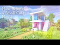 [Minecraft] How to Build a Small Cute House