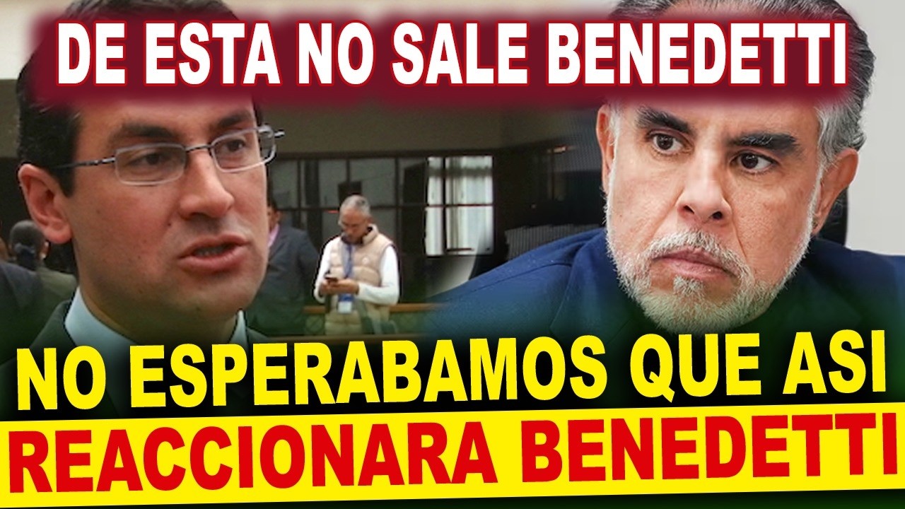 BENEDETTI BAJO FUEGO: ENCISO RADICA DENUNCIA Y EXPLOTA EL ESCÁNDALO