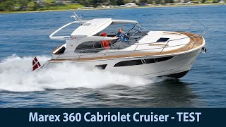 Bootstest Marex 360 CC: Nobel-Cruiser mit Cabrio-Qualitäten