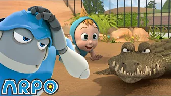 ARPO at the Zoo! Can He Save Daniel from the Crocodiles? 🐊🤖 | Kids TV Shows | Cartoons For Kids