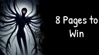 8 Pages to Win - Slenderman Game screenshot 2