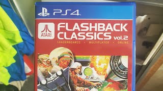 PS4 Atari Flashback Classics Vol 2 European Import Unboxing