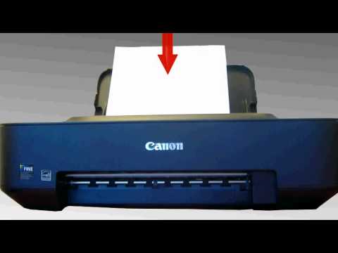 How to set up a Canon Pixma iP2702 printer