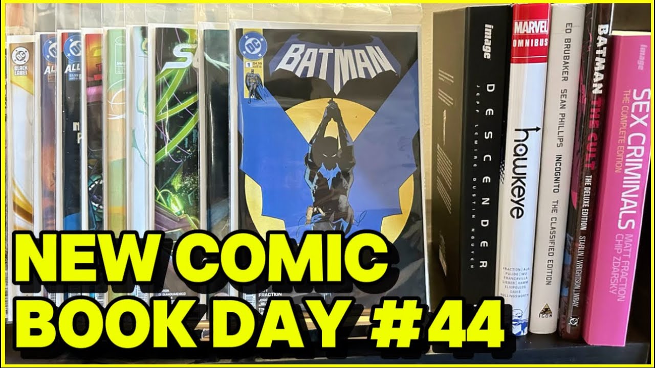New BATMAN #1 Comic Day + What I'm Reading in September - YouTube