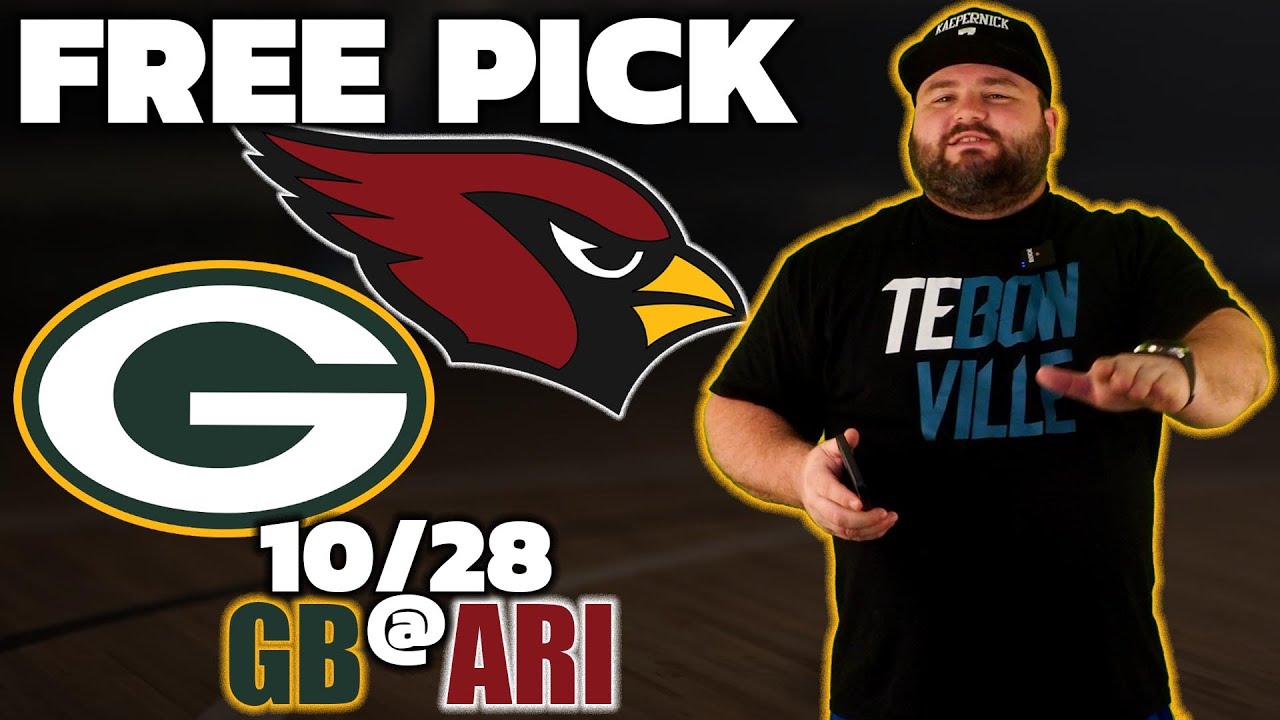Cardinals vs Packers | Free Week 8 NFL Football Picks | GB @ ARI Thursday Night Bets | Kyle Kirms