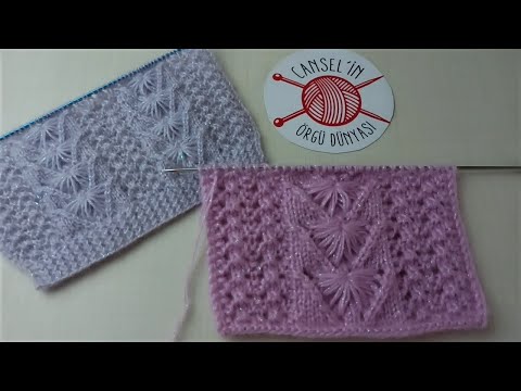 RENDELİ YARIM PAPATYA ÖRGÜ MODELİ ( yelek modelleri)❤️ Knitting Patterns