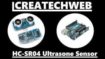 CreaTechWeb - HC-SR04 Ultrasone Sensor aansluiten & programmeren met Arduino!