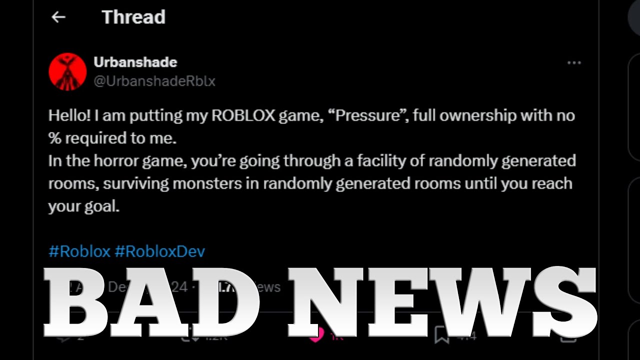 Pressure Could Be Getting SOLD Roblox Drama YouTube 