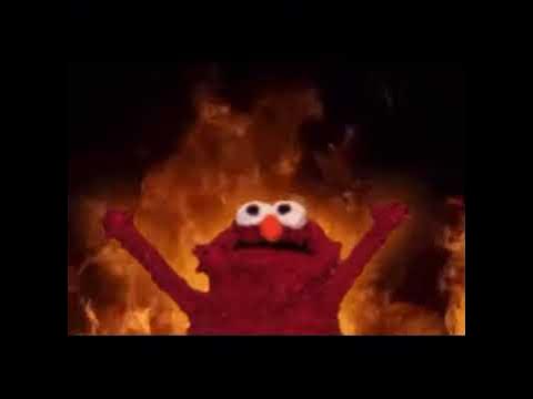 Burning elmo - YouTube