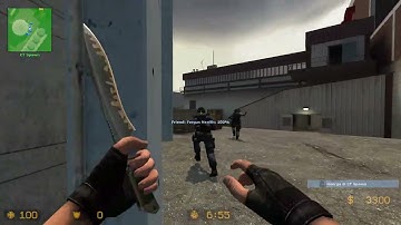 Defusing the bomb in Nuke(de_nuke)!! CS Source Gameplay 2024..