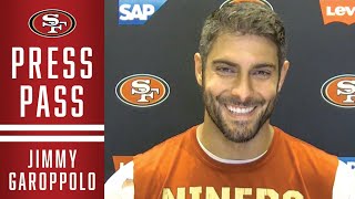 Jimmy Garoppolo Says Ankle ‘Feels Great’ | 49ers