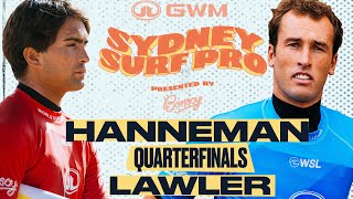 Eli Hanneman vs Jordan Lawler I GWM Sydney Surf Pro presented by Bonsoy - Quarterfinals