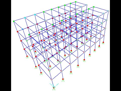 Analysis and Design of 4-Story RC Frame under gravity loads P1 - YouTube