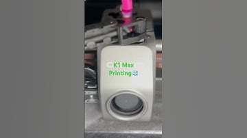 K1 Max printing straight 🧊🧊🧊🧊#3dprinting #crealityk1 #microswiss #overture