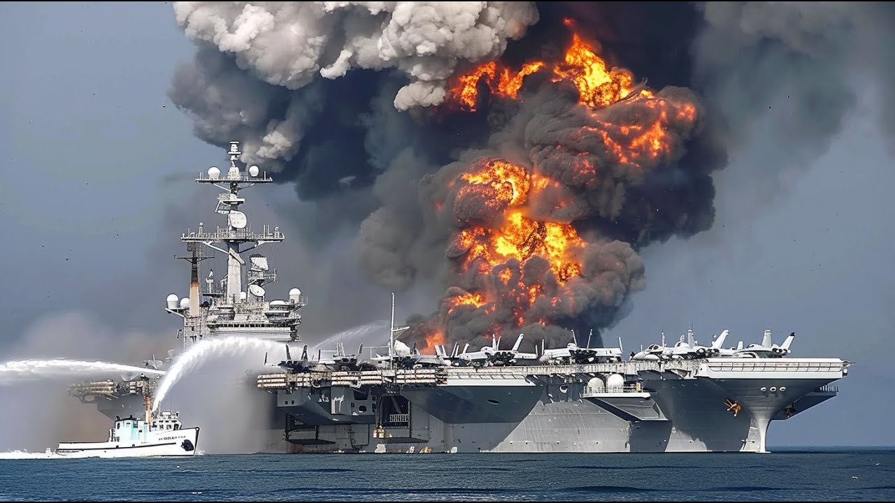 13 минут назад гигантский российский авианосец с 500 танками был уничтожен украинским «Сухо».