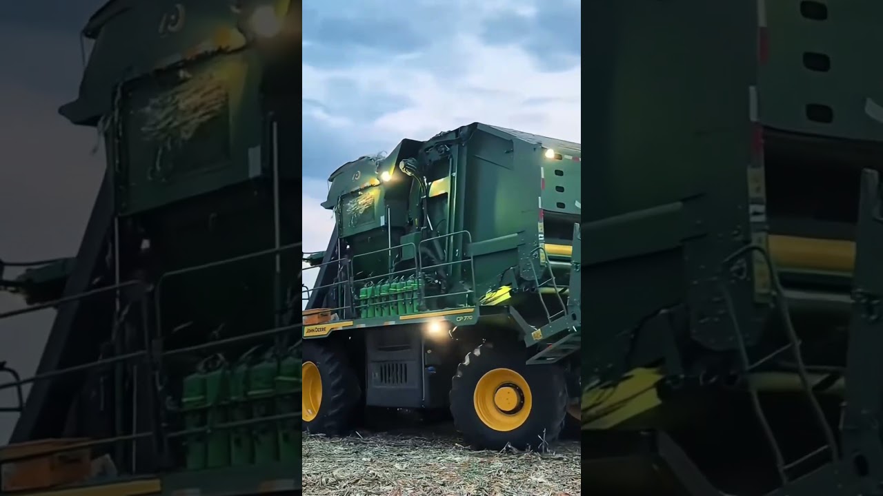 John Deere Cotton Picker 