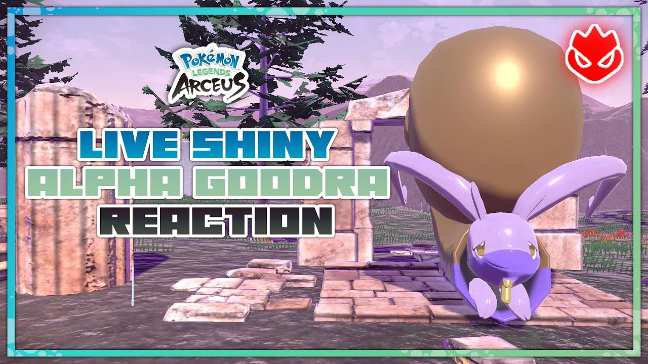 Shiny Goodra Alpha Best Stats // Pokemon Legends: Arceus 