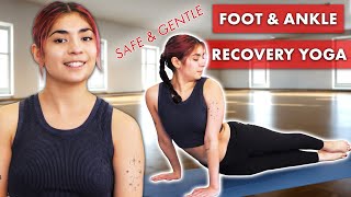 From Pain to Gain! Yoga Therapy for Rebalance (Fractured Ankle, Foot Recovery) Beginner Core Routine