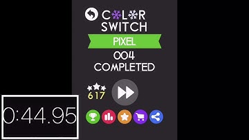 Colour Switch: Pixel 1-10 in 2:02 (Speedrun)