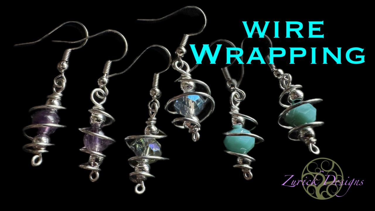 Урок по изготовлению сережек в виде спирали — отлично подходит для начинающих!