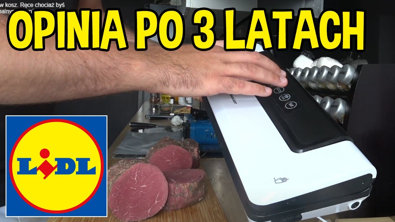 Moja opinia po 3 latach używania Zgrzewarki próżniowej do żywności z LIDLA (SILVERCREST)