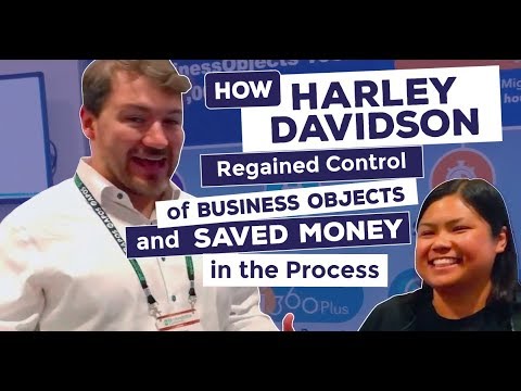 How Harley Davidson Regained Control of Business Objects and Saved Money in the Process