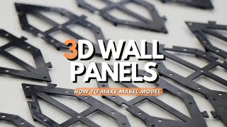 Декоративные настенные панели 3D WALL SOHO