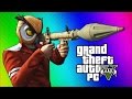 GTA 5 PC Online Funny Moments - Action Replay, Slow Motion, Highway Stunt!