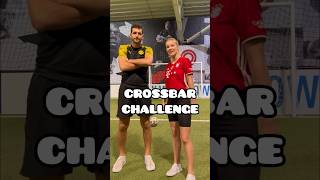Crossbar Challenge Vs World Champion ⚽️🥅😳 #Apfreestyle #Shorts @Aguskafree