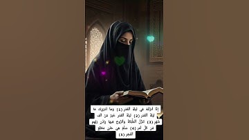 #سورة القدر#ق #قران_كريم #قرآن #calligraphy