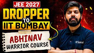 JEE Dropper 2027 : India's Highest Selection Batch 🔥| Get IIT Bombay in Drop Year | eSaral