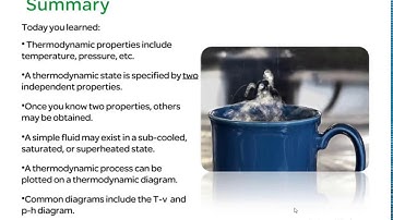 ما هي الديناميكا الحرارية | ملخص thermodynamics